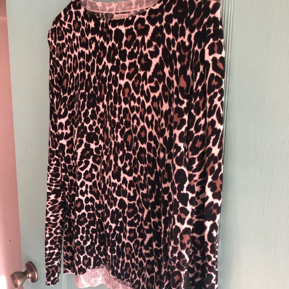 Jcrew factory leopard sweater - Picture 5 of 5
